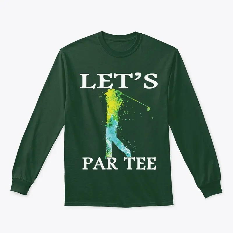 Golf Let's Par Tee - Front