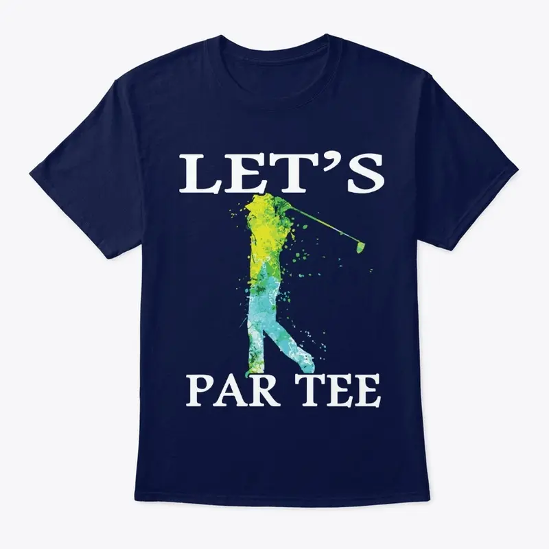 Golf Let's Par Tee - Front